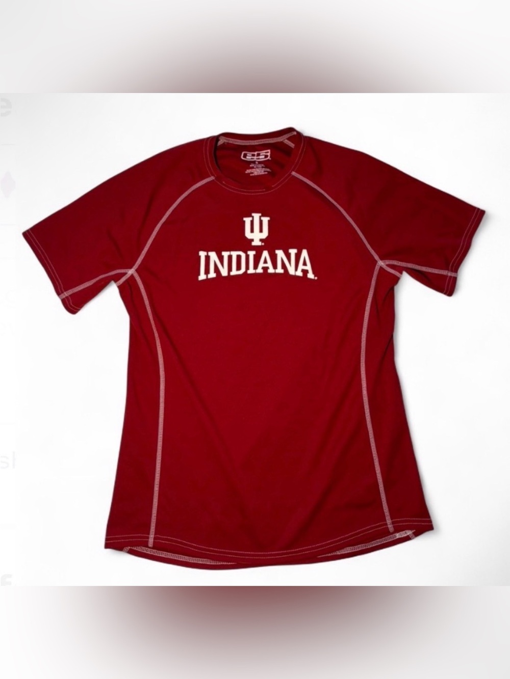 Indiana Hoosiers red and white short sleeve t-shirt 🌀
